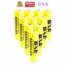 10PC 9800mAh BRC 3.7v 18650 Rechargeable Li-ion Battery For Flashlight Torch LED