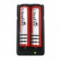 10pcs TOP Ultrafire 18650 Battery 3.7V Li-ion Rechargeable Battery+1pcs charger