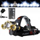 30000LM 18650 LED Headlamp Headligh Waterproof Super Bright High Lumen Headlamp