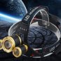 30000 Lumens CREE 3X XM-L T6 LED HOT Headlamp 2X18650 Headlight Torch Flashlight