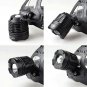 Tactical 20000Lumens LED Headlamp CREE XML T6 Headlight Lamp+2x 18650+3x Charger