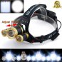 30000 Lumens LED Headlamp Headlight Waterproof Super Bright High Lumen Headlamp