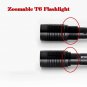 20000LM  Zoomable CREE XML T6 LED Flashlight Torch Light +18650 Battery+charger