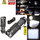 CREE T6 LED Flashlight Torch High-powered Tactical Flashlight Super Bright lumen