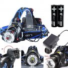 20000Lumens CREE T6 LED Rechargeable Headlight Head Lamp 18650 Torch lamp