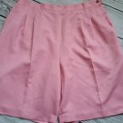 Womens  Golf Shorts Hanasport California Sz 20 Basix BySoft Pink W4