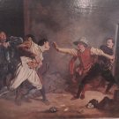 Innitials JG  (DUTCH OR ENGLISH) original oil on canvas 19th Century