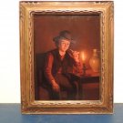 1806 - 1870 (DUTCH) original oil on panel Listed Artist "Petrus van Schendel"
