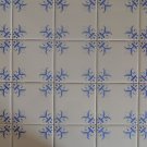 DELFT BLUE AND WHITE LILY FLOWER TILES  DELFT STYLE (30)