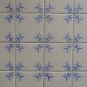 DELFT BLUE AND WHITE TILES KITCHEN BATH FIREPLACE TILES