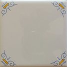 Delft Style oxen Corner in blue and Yellow Kitchen bath Shower tiles