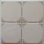 Delft Style oxen Corner in blue and Yellow Kitchen bath Shower tiles