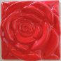 The Red Rose Tile Stone insert/Accent Decorative Tile