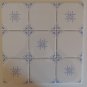 Delft Blue & White Tiles with Floral Center back splash Bath/shower Tile