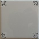 BLACK AND  WHITE TILES GOTH WALL DECORATION