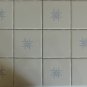 Decorative Blue & White Accent Tile American Olean