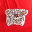 Light Purple Knitted Pocket Purse by Kyoko Kai
