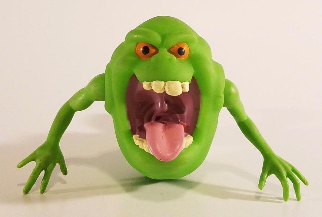 1984 SLIMER GREEN GHOST • FIRST SERIES • VINTAGE THE REAL GHOSTBUSTERS