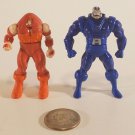 Toybiz 1994 X-Men Steel Mutants Action Figures 2.75 in. Lot Of 2