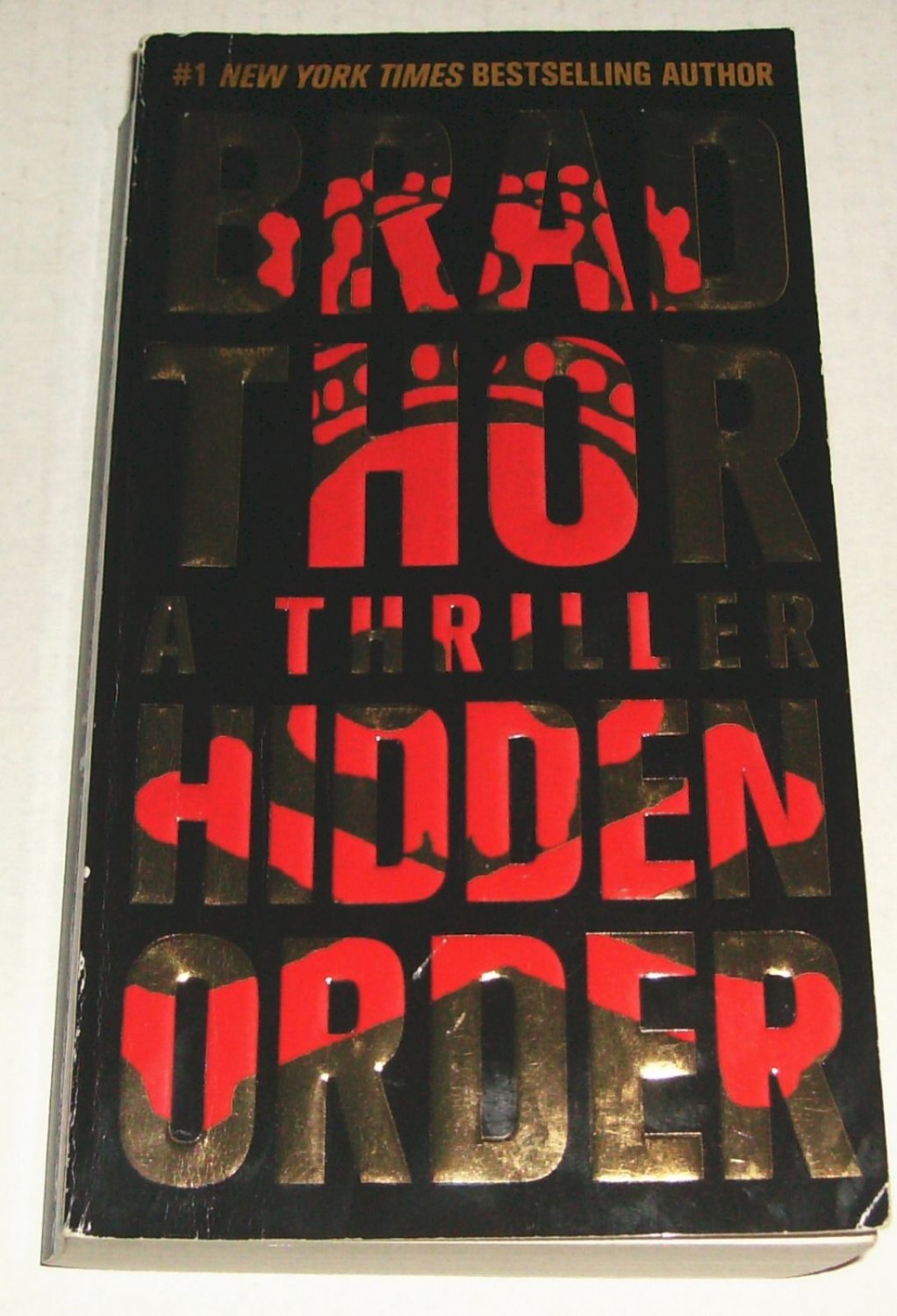 Hidden Order by Brad Thor (2013, Paperback)