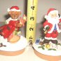 2 CHRISTMAS FIGURINES 1 ORNAMENT