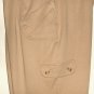 WOMEN'S BEIGE CROP COMFORT PANTS SIZE L
