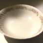 WHITE PRINTED (TEA HOUSE ROSE ) SERVING BOWL SIZE M