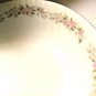 WHITE PRINTED (TEA HOUSE ROSE ) SERVING BOWL SIZE M