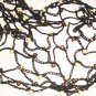 WOMEN'S BLACK BEADED 3 IN 1 SCARF / HEADBAND/ BELT