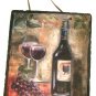 SLATE PICTURE HANGING WITH LEATHER STRAP SIZE 12 x10