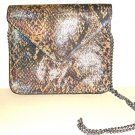 WOMEN'S CHAIN HANDLE ENVELOPE BAG MEDIUM