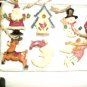 8 GLASS WOODLAND CHRISTMAS ORDAMENTS