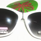 SUN GLASSES  WHITE (LOVE/  FAITH)