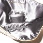 VICTORIA'S SECRET LARGE OVER SIZE GOLD SPARKLE MAKEUP POUCH/MAKEUP MIRROR