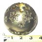 GOLD TONE SNOW FLAKE CANDLE BALL HOLDER
