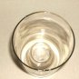 CLEAR GLASS CANDLE HOLDER