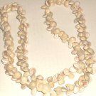 WOMEN'S BEIGE SHELL HAND TIE NECKLESS
