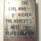 The Girl Who Kicked the Hornet's Nest by Stieg Larsson( hard cover)