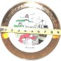 22K GOLD Atlantic Canada decor plate