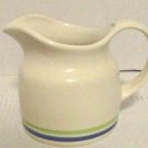 WHITE /GREEN /BLUE DETAIL PITICHER