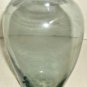 BLUE HAND BLOWN GLASS VASE SIZE M