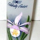 CELEBRITY CRUISES DRINK MIX TALL GLASS