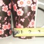 2 CERAMIC BROWN PRINTED MUGS SET SIZE M