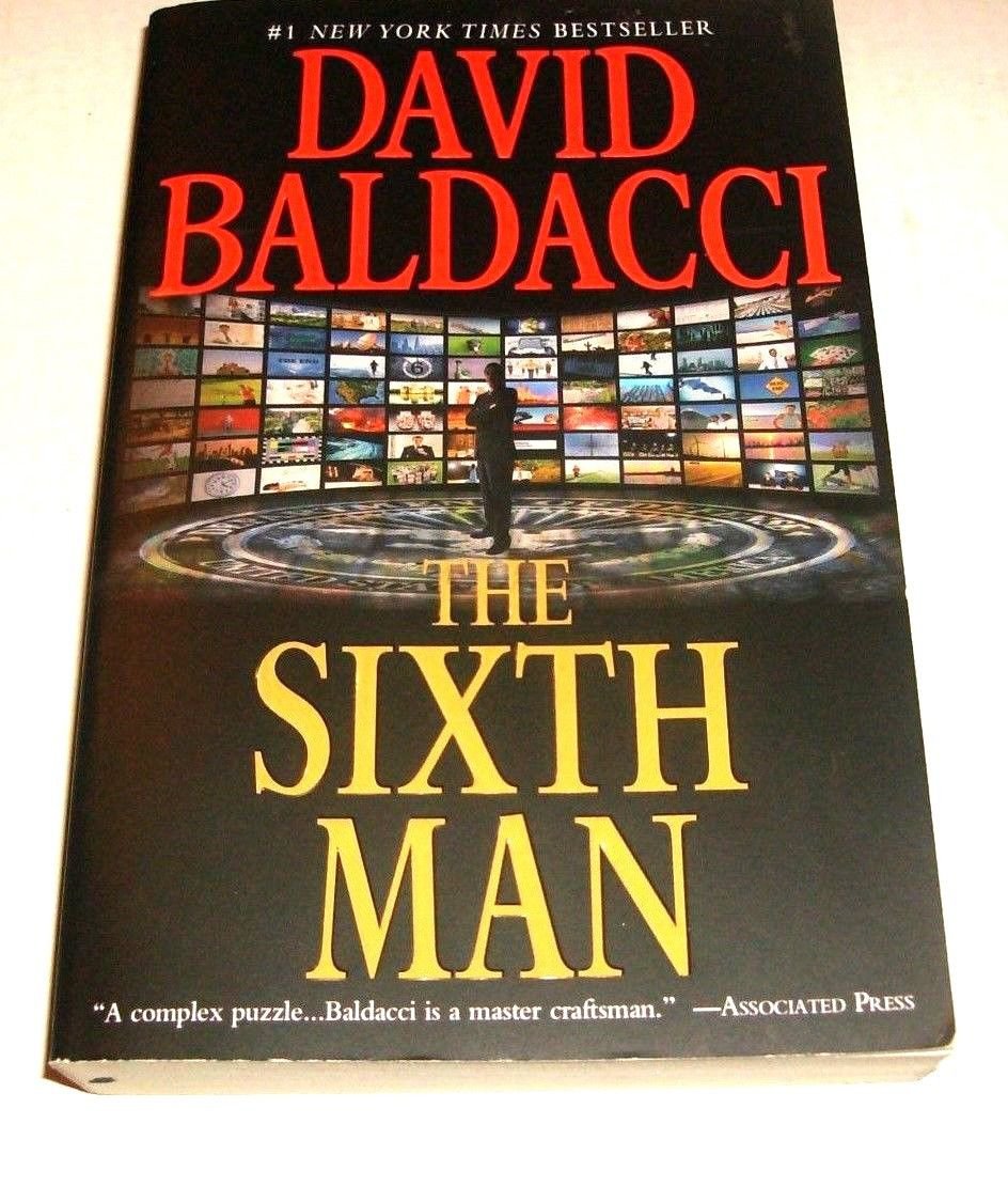 King & Maxwell: The Sixth Man 5 by David Baldacci (2012, Paperback)