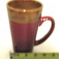 NEW RED /BROWN TALL MUG