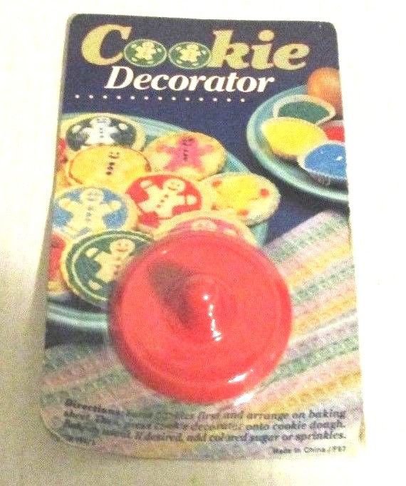 NEW  PRESS COOKIE DECORATOR
