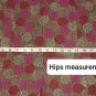 Sigrid Olsen berry pink print skirt set size 10