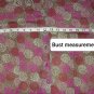 Sigrid Olsen berry pink print skirt set size 10