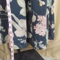 The Last Best Place 100% Silk Floral Print Button Down Maxi Dress Size M