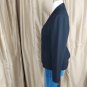 New Without Tags Calvin Klein Logo One Button Black Fully Lined Blazer Size 14